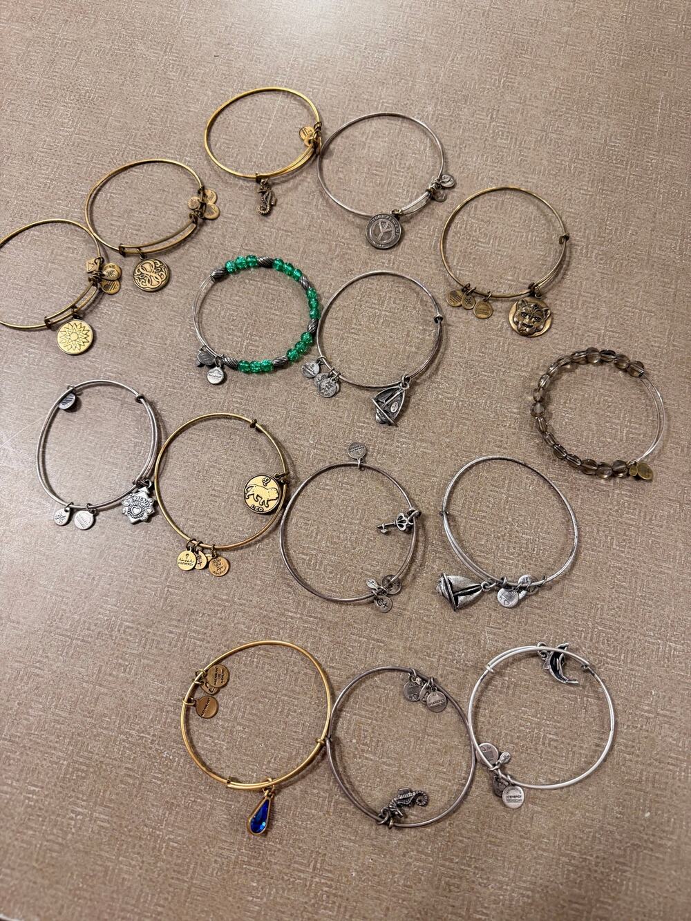 Alex & Ani Bracelet lot of 15 Miscellaneous